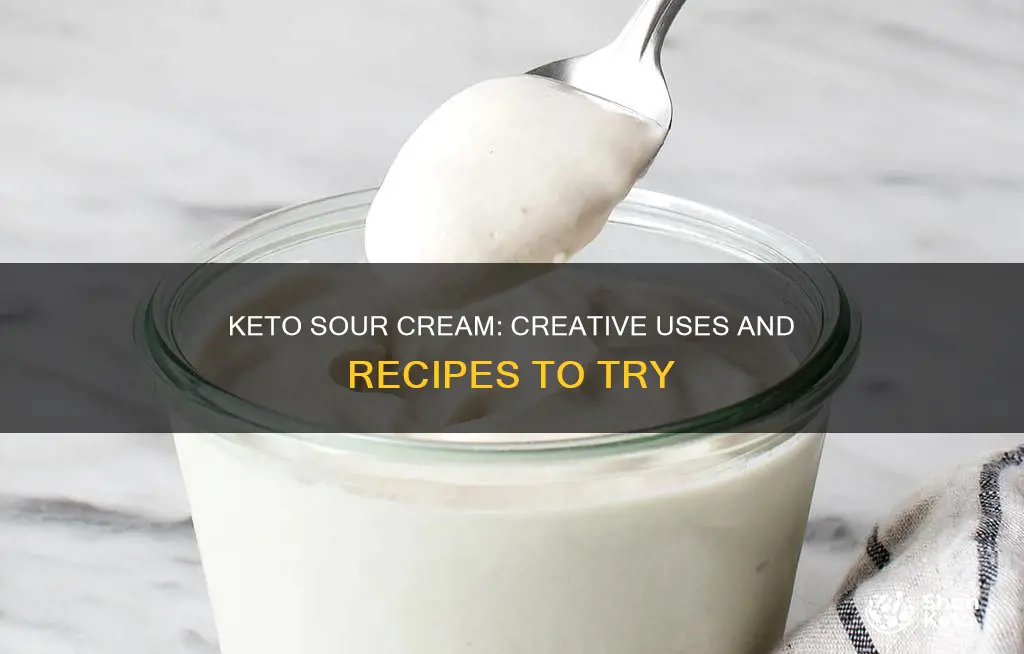 what to do with sour cream keto