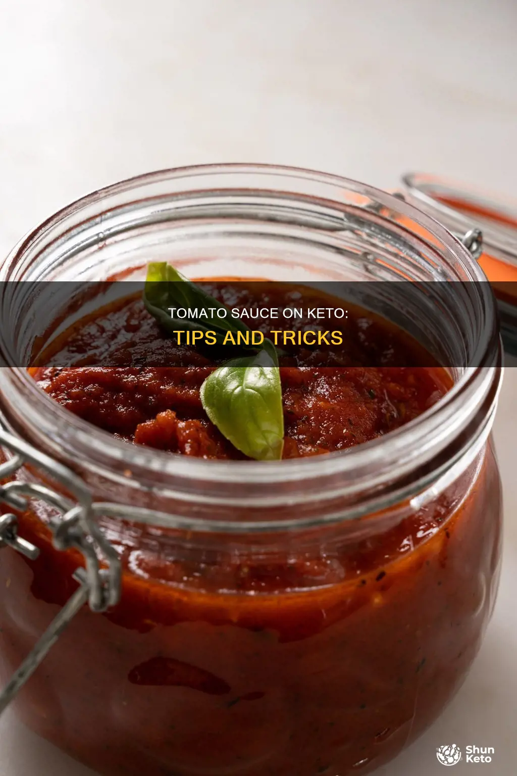 what to do with tomato sauce on keto