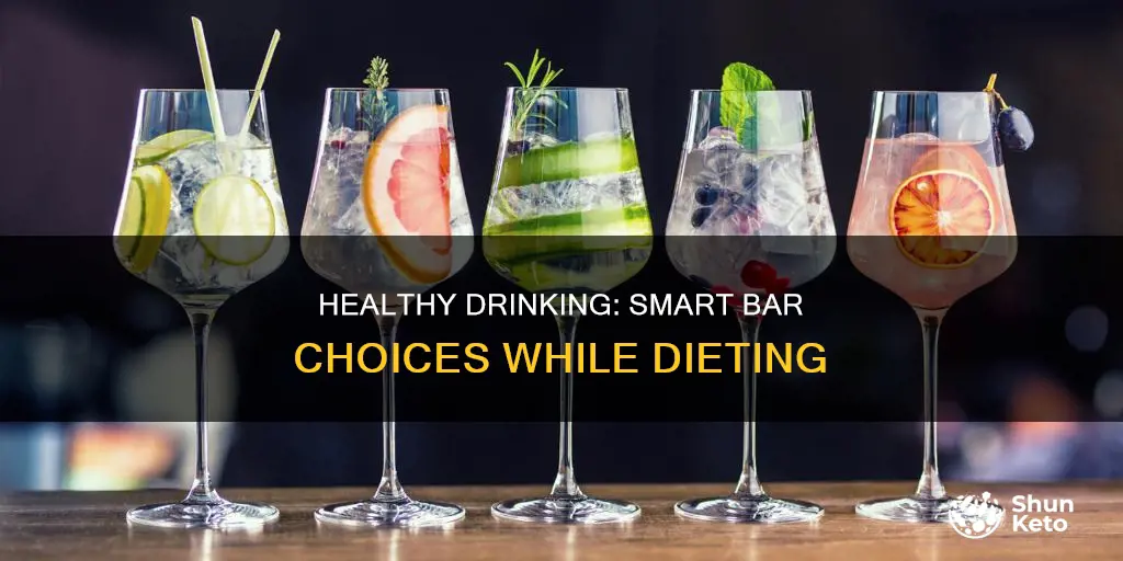 what to drink at a bar on a diet