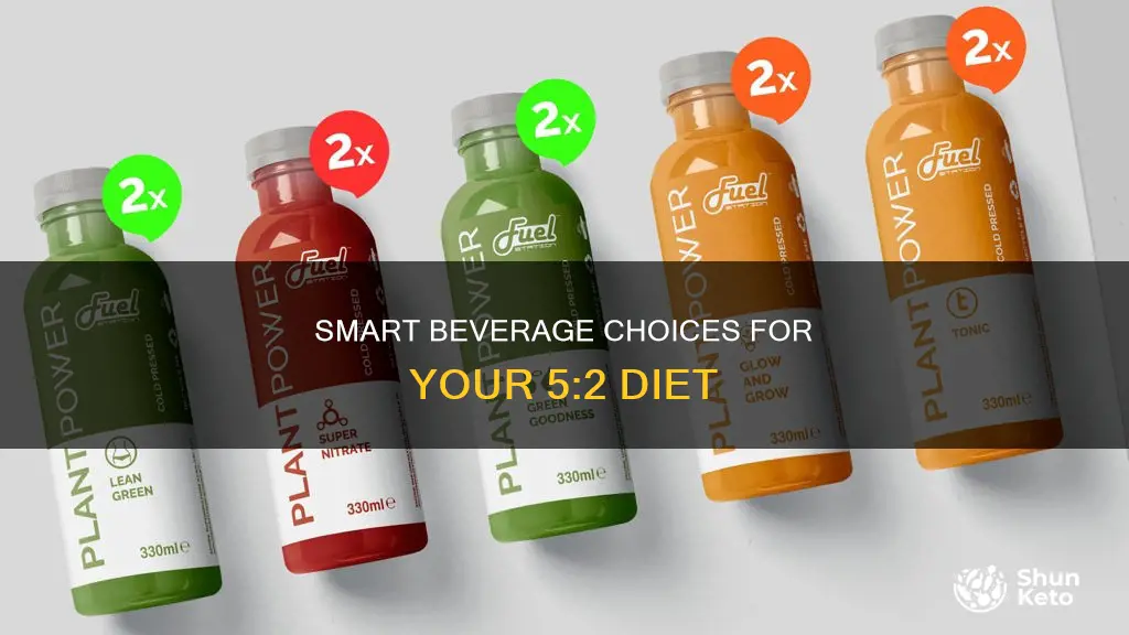 what to drink on 5 2 diet