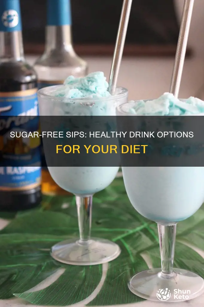 what to drink on a no sugar diet