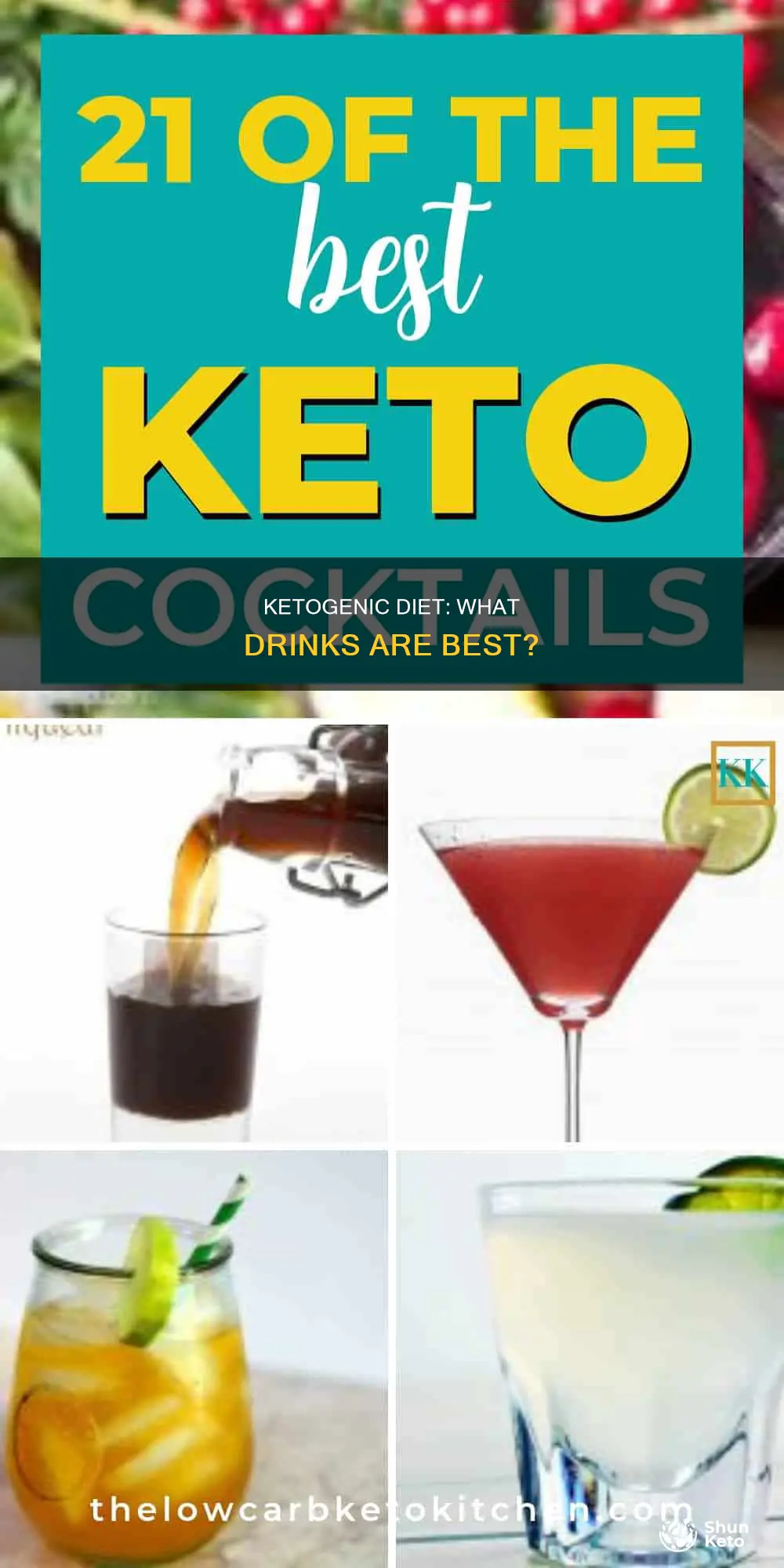 what to drink on ketogenic diet