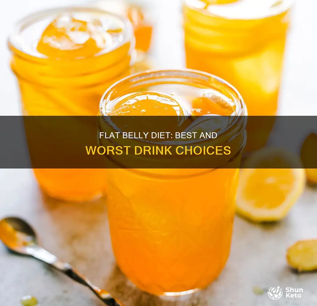 what to drink on the flat belly diet