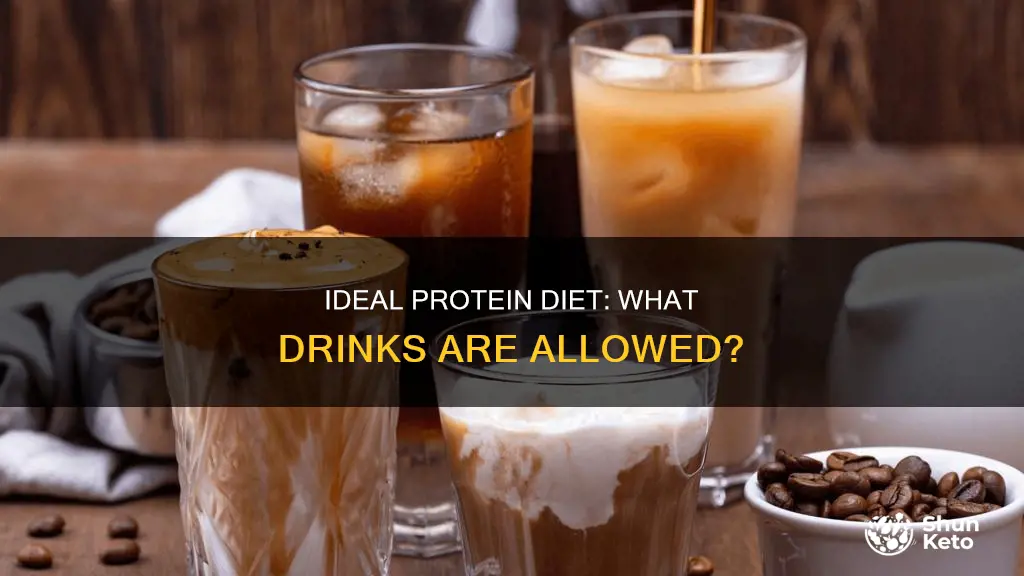what to drink on the ideal protein diet