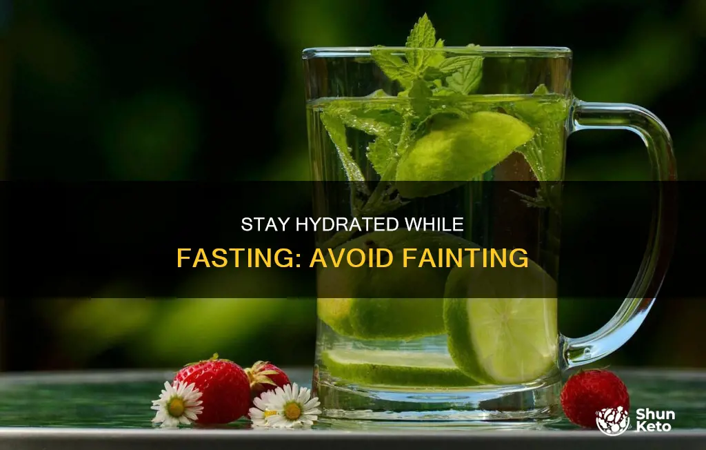 what to drink when fasting diet so don