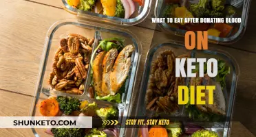 Keto-Friendly Post-Blood Donation Meals: Nourishing Your Body After Giving