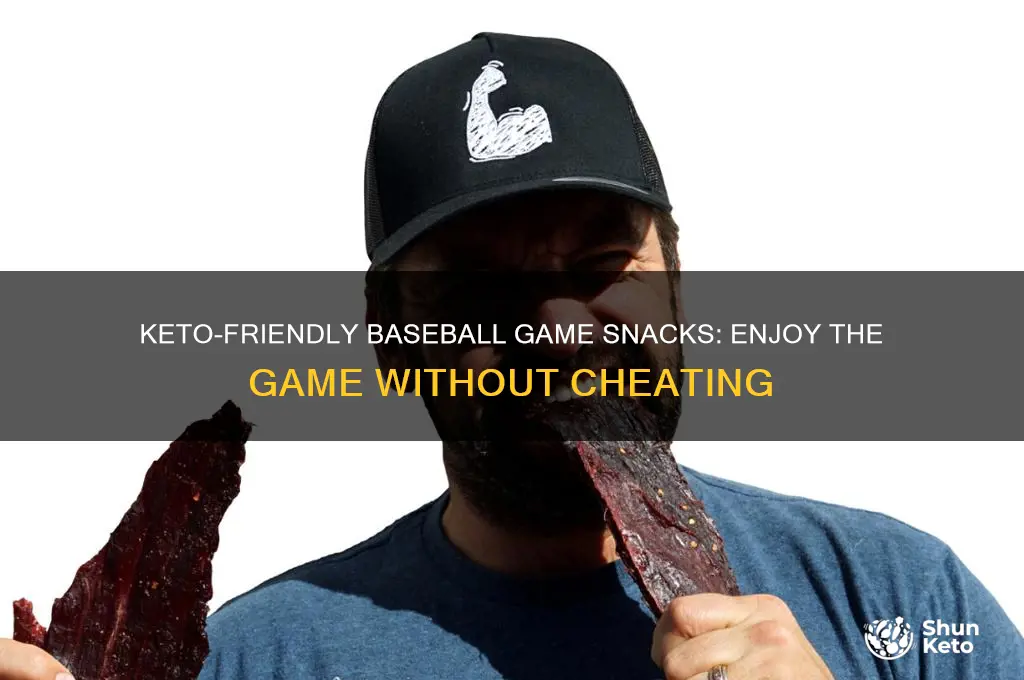 what to eat at a baseball game on keto