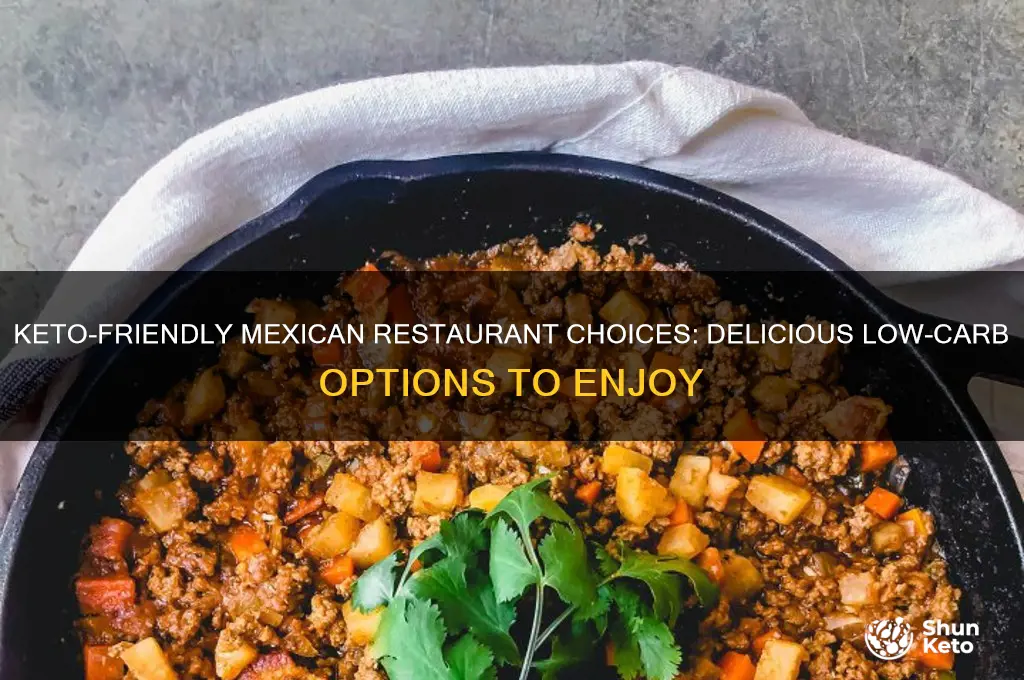 what to eat at a mexican restaurant while on keto