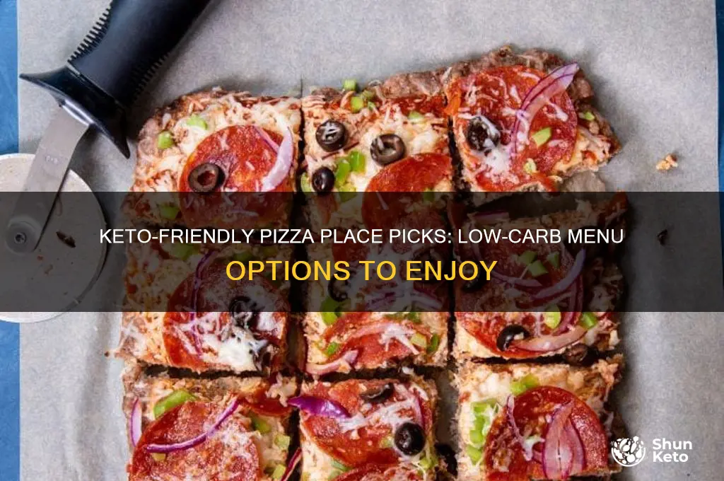 what to eat at a pizza place on keto
