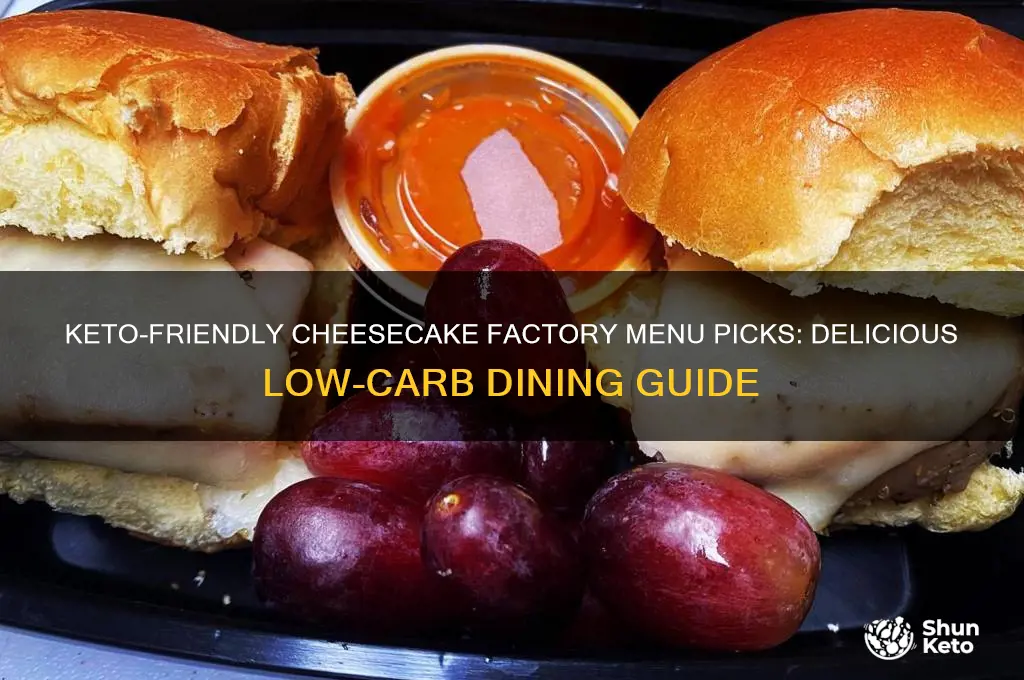what to eat at cheesecake factory on keto