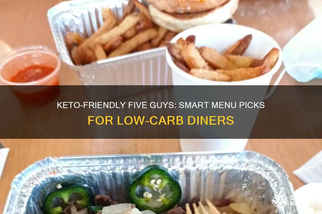what to eat at five guys on keto
