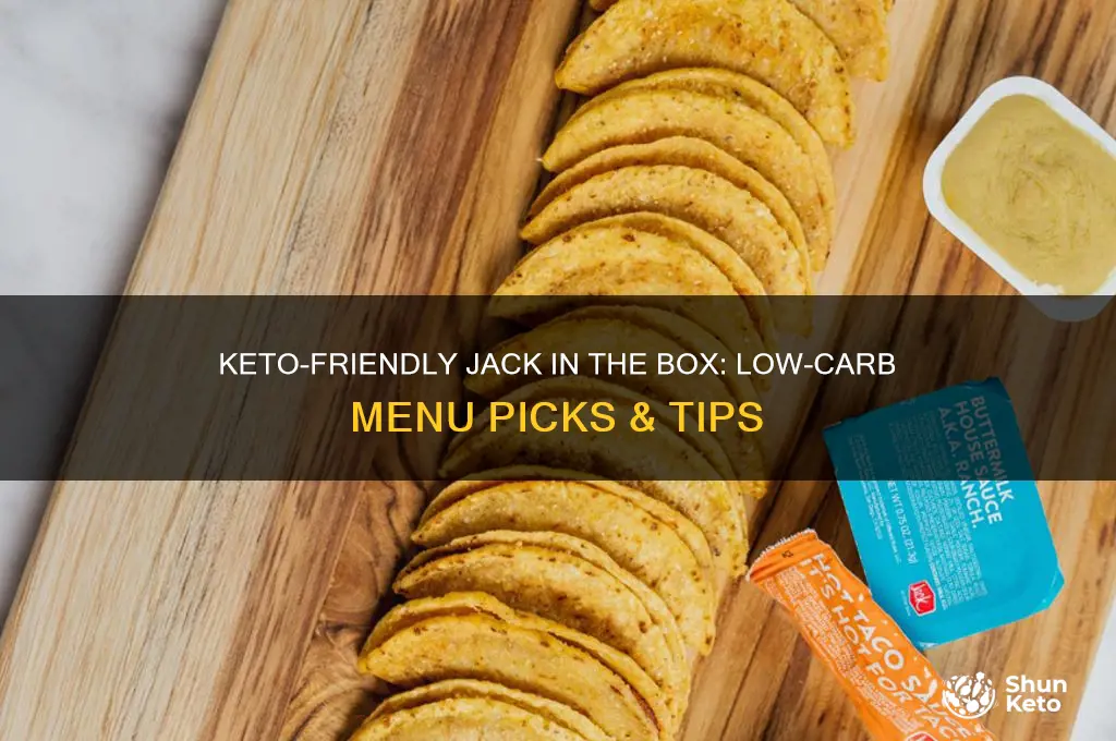 what to eat at jack in the box on keto