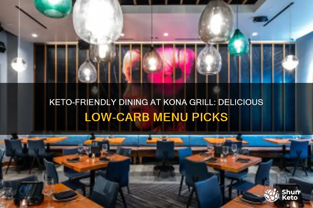 what to eat at kona grill keto