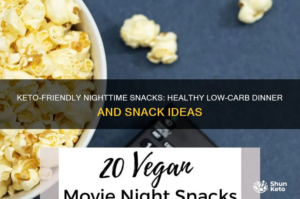 what to eat at nivht on keto