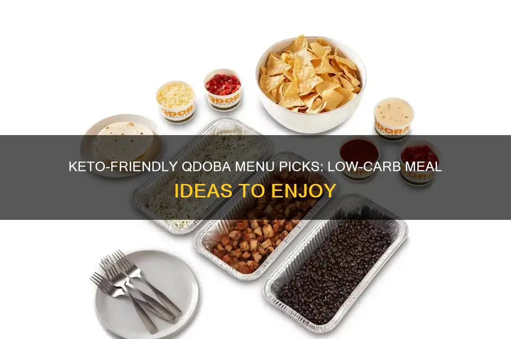 what to eat at qdoba on keto
