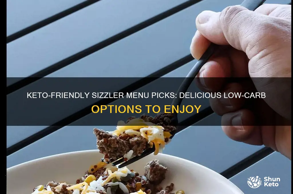 what to eat at sizzler on keto