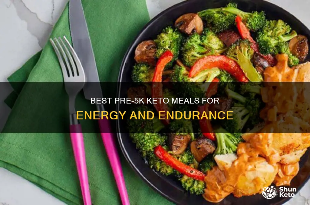 what to eat before 5k when on keto