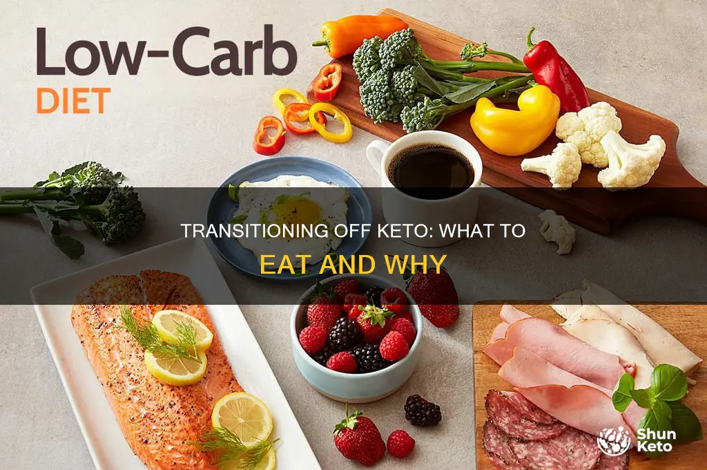 what to eat coming off keto
