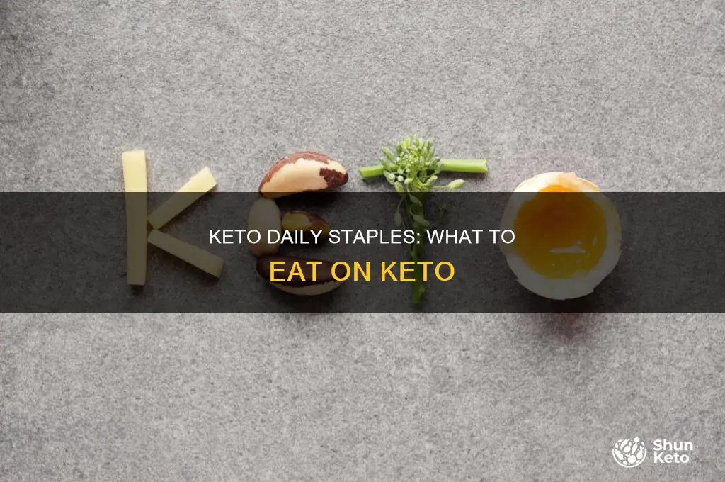 what to eat daily on keto