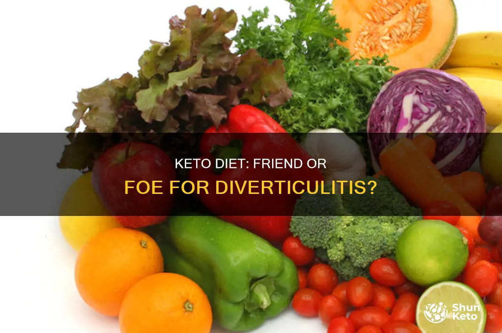 what to eat diverticulitis flare up keto