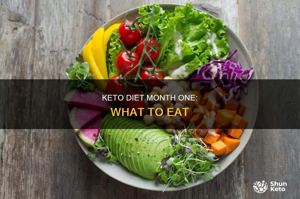 what to eat during first month of keto diet