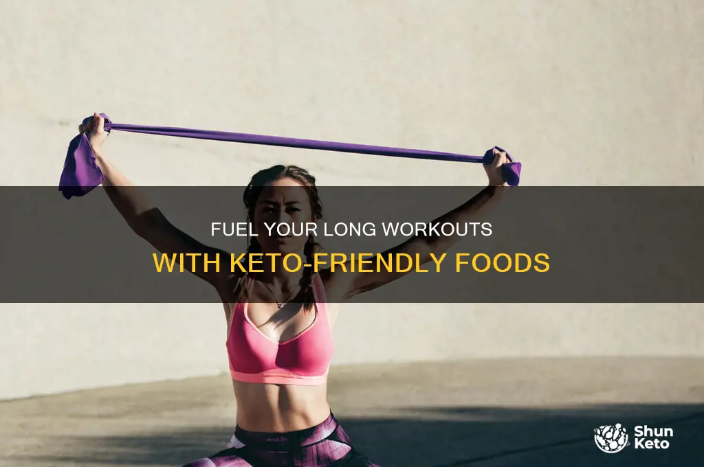 what to eat during long workout keto