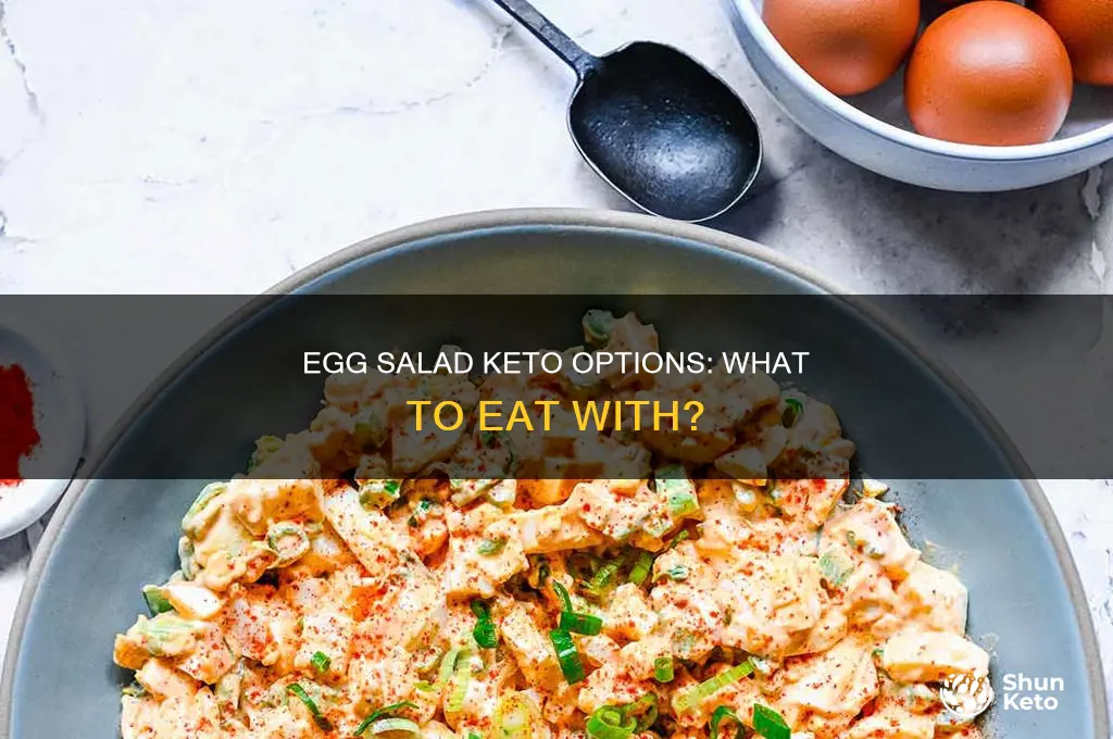 what to eat egg salad with on keto