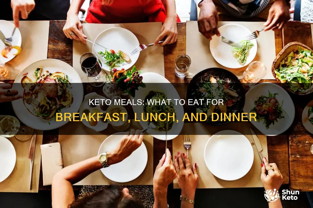 what to eat for each meal keto