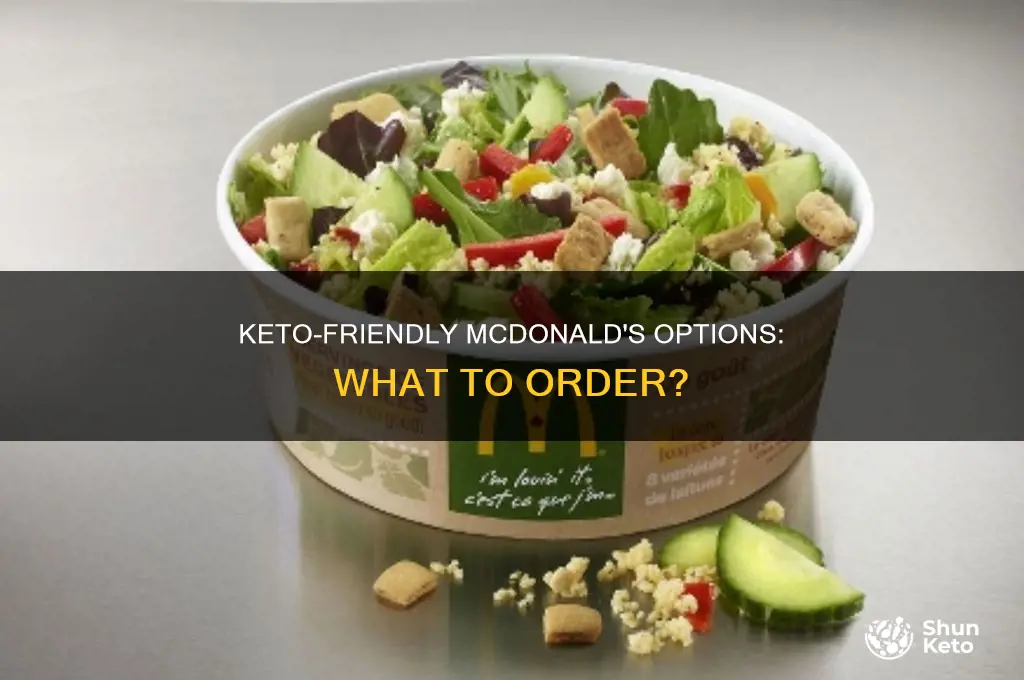 what to eat from mcdonald