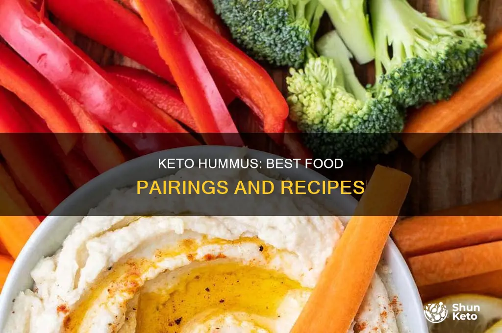 what to eat hummus with keto