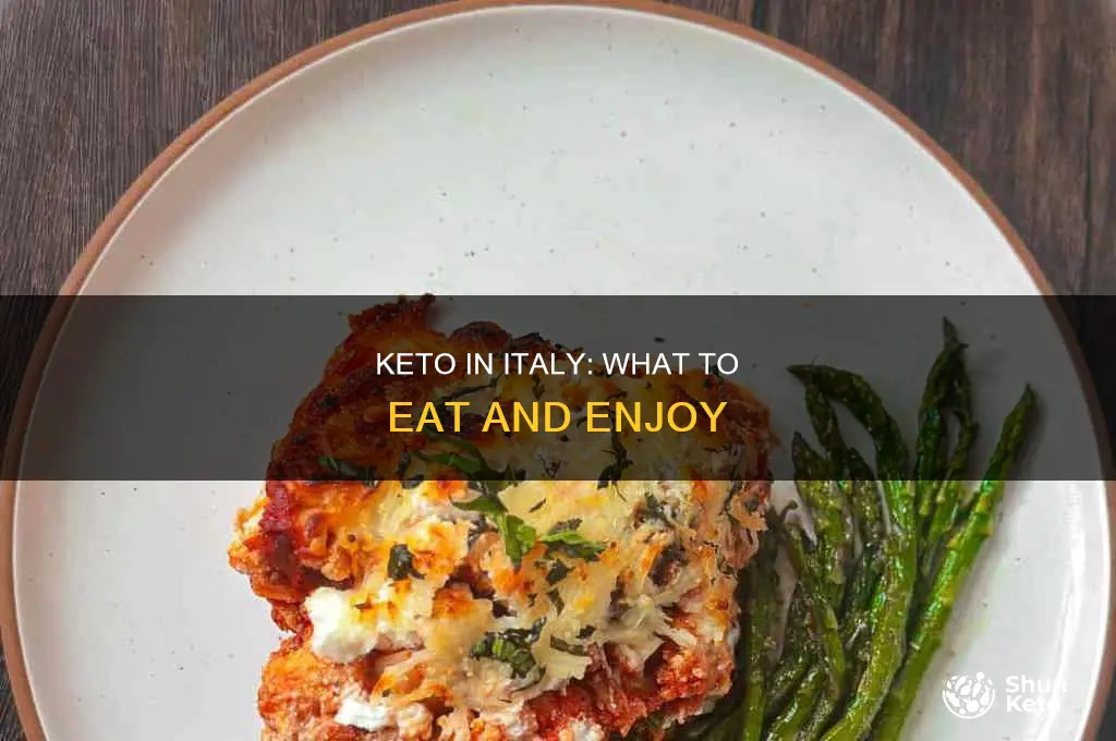 what to eat in italy on keto