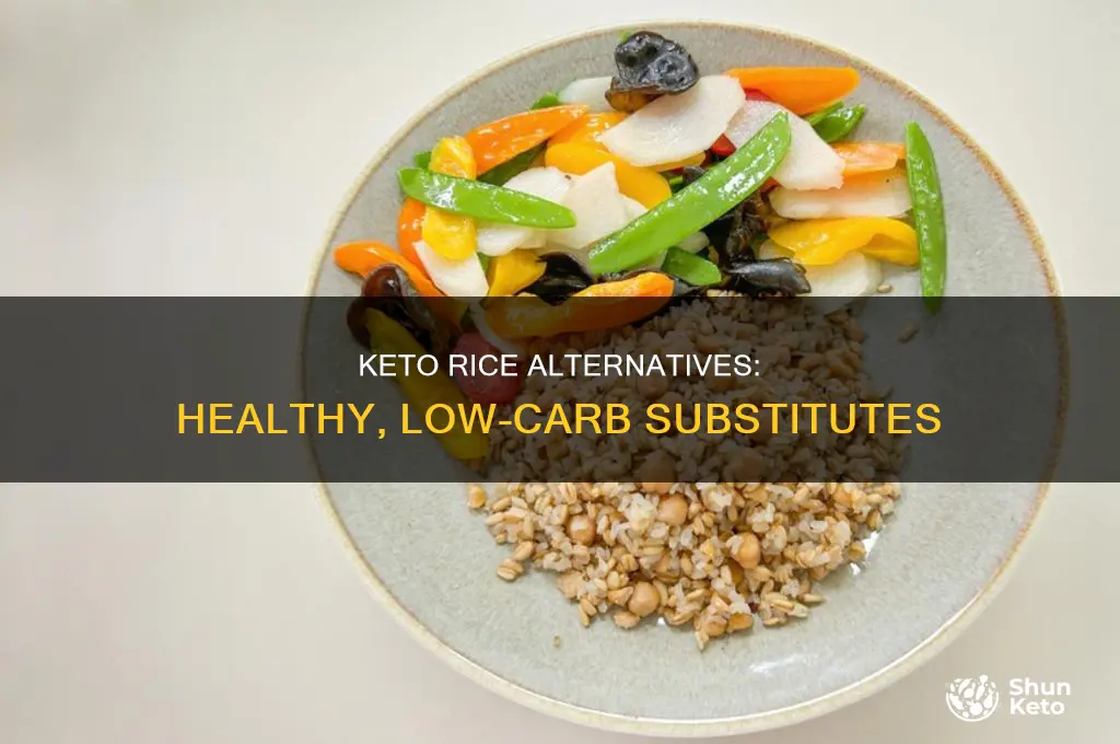 what to eat instead of rice keto