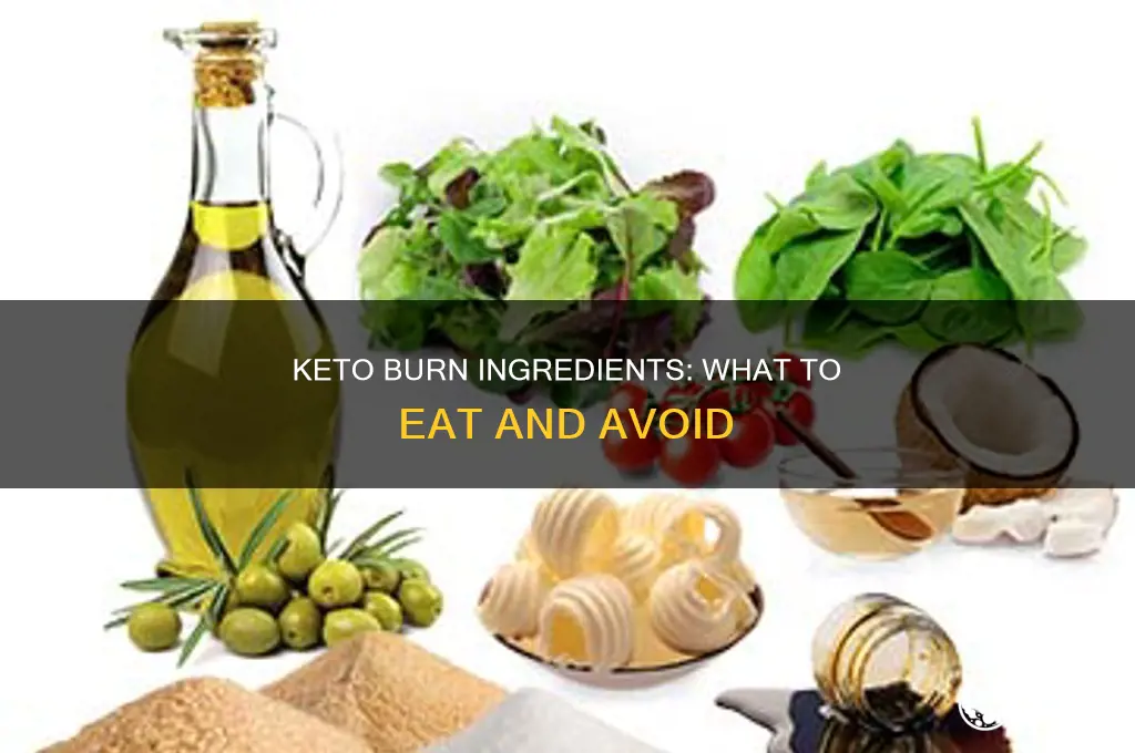what to eat keto burn ingredients