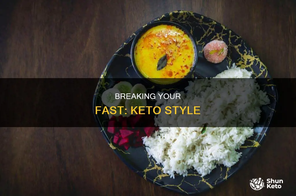 what to eat keto when coming off fasting