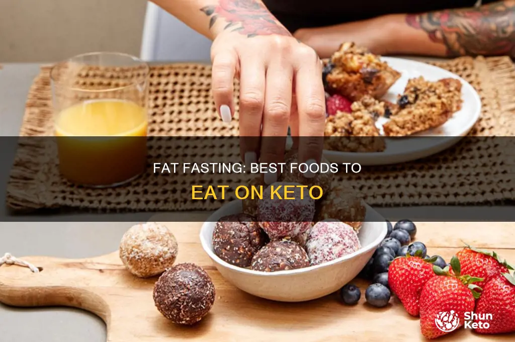 what to eat on a keto fat fast