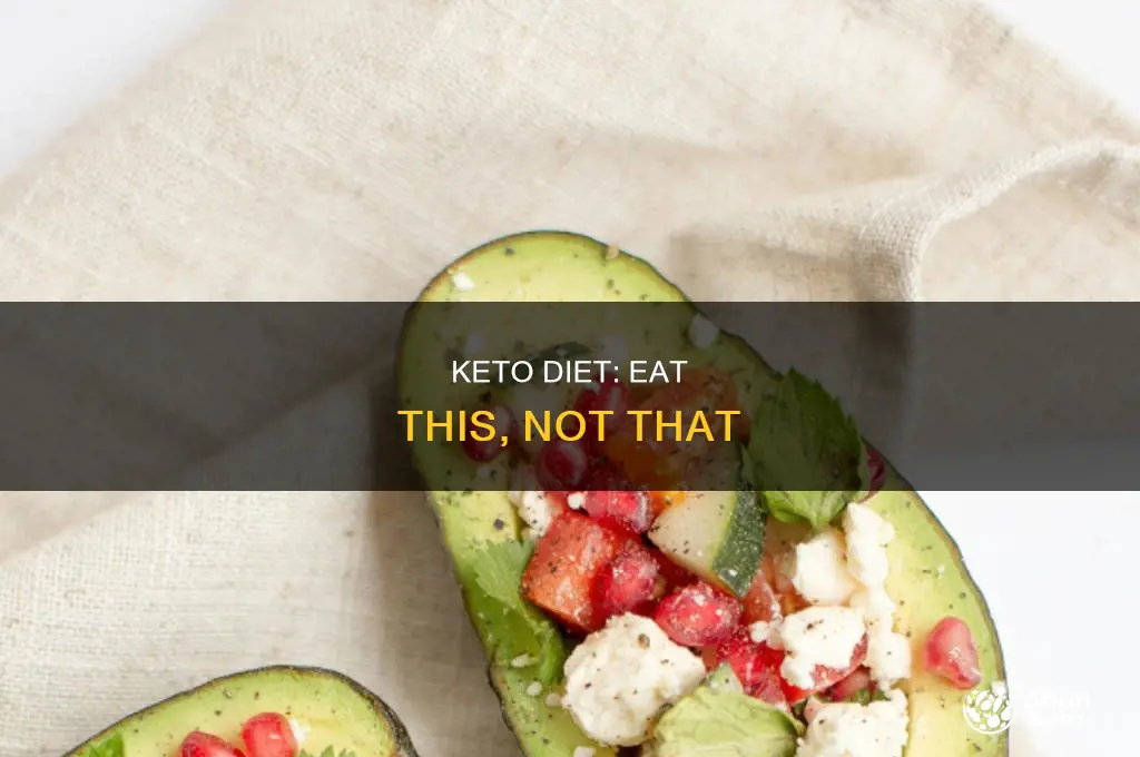 what to eat on keto and what not to eat