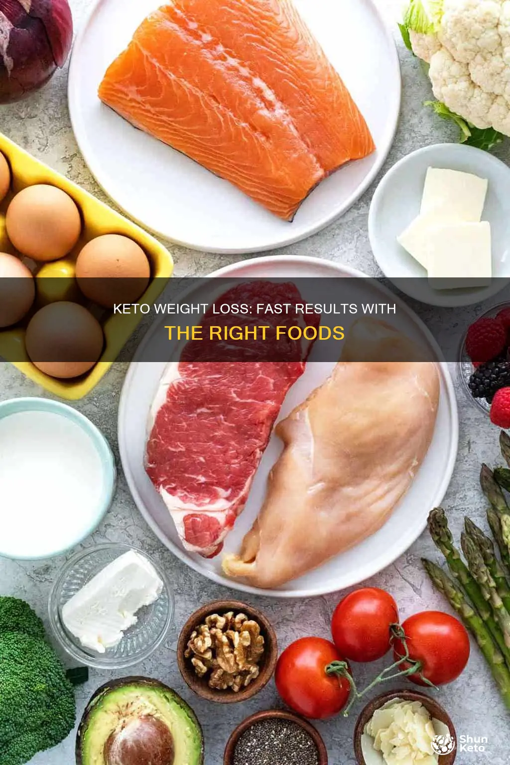 what to eat on keto to lose weight fast