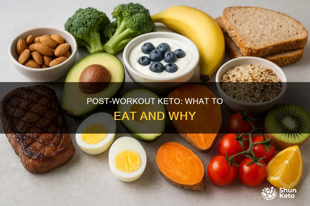 what to eat post workout keto