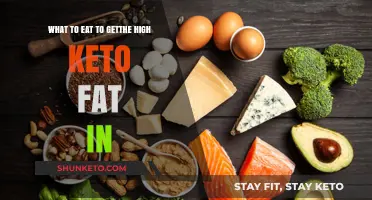Keto Diet: High-Fat Foods to Eat