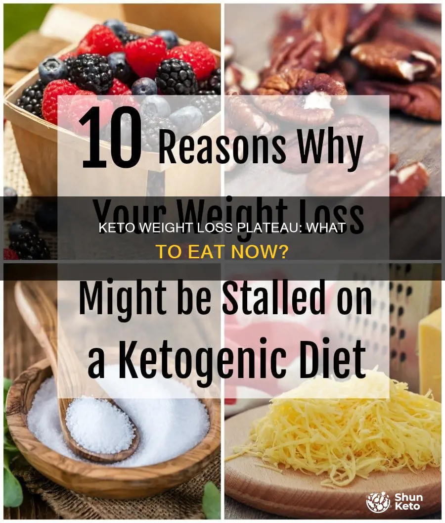 what to eat when not losing weight on keto