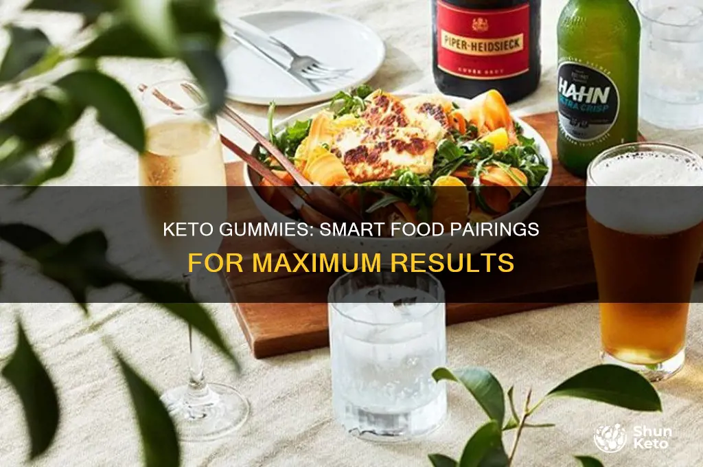 what to eat when taking keto gummies