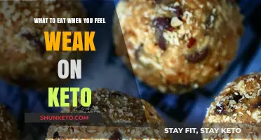 Keto Weakness: What to Eat to Feel Strong