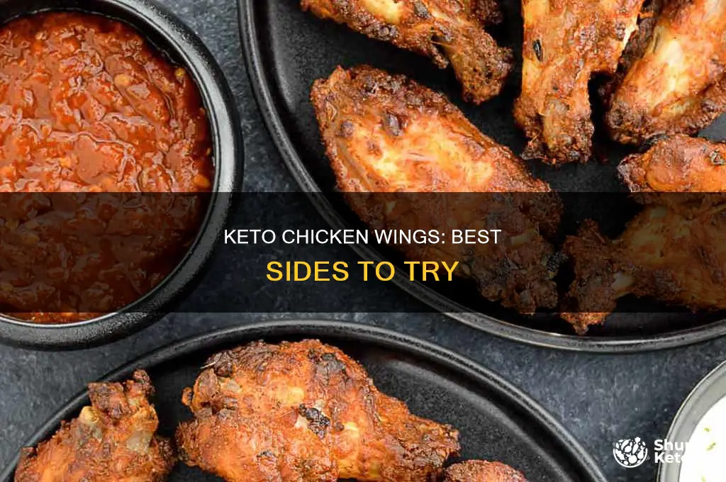 what to eat with chicken wings keto