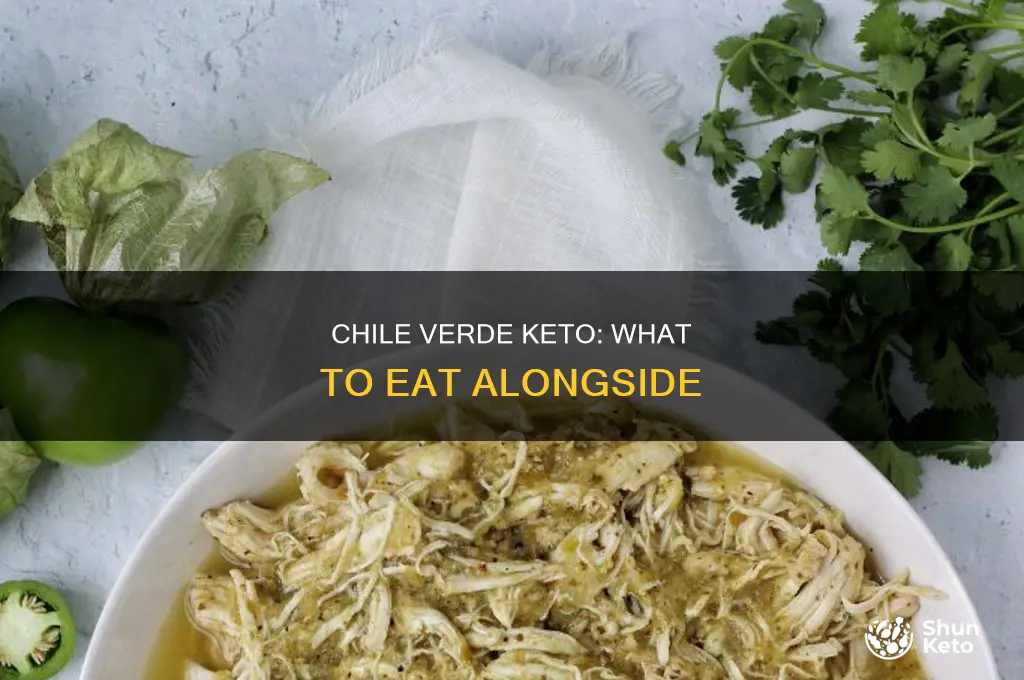 what to eat with chile verde for keto diet