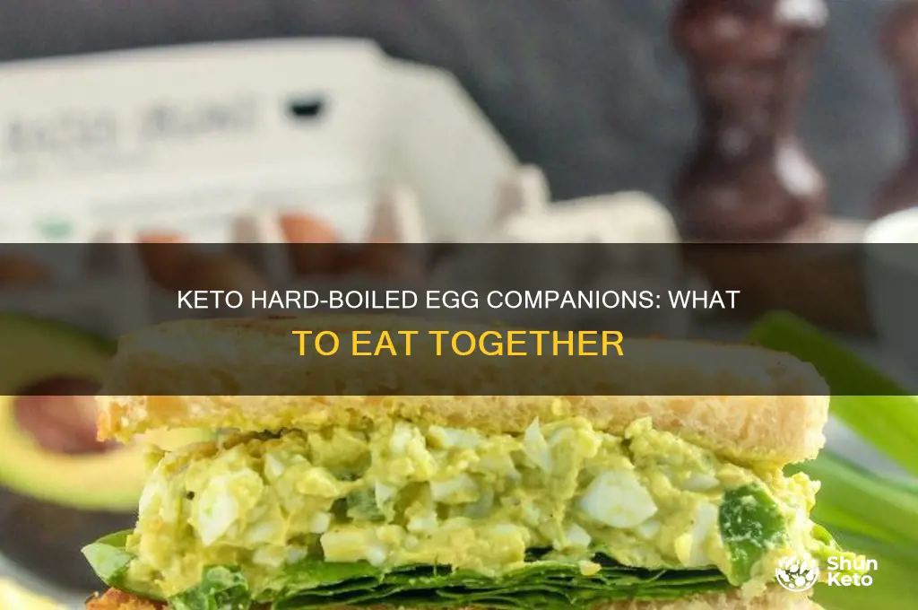 what to eat with hard boiled eggs keto