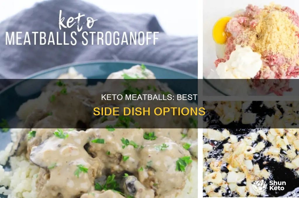 what to eat with keto meatballs