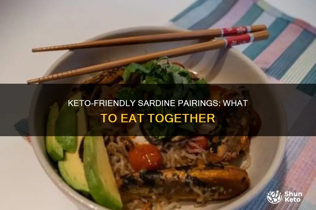 what to eat with sardines keto