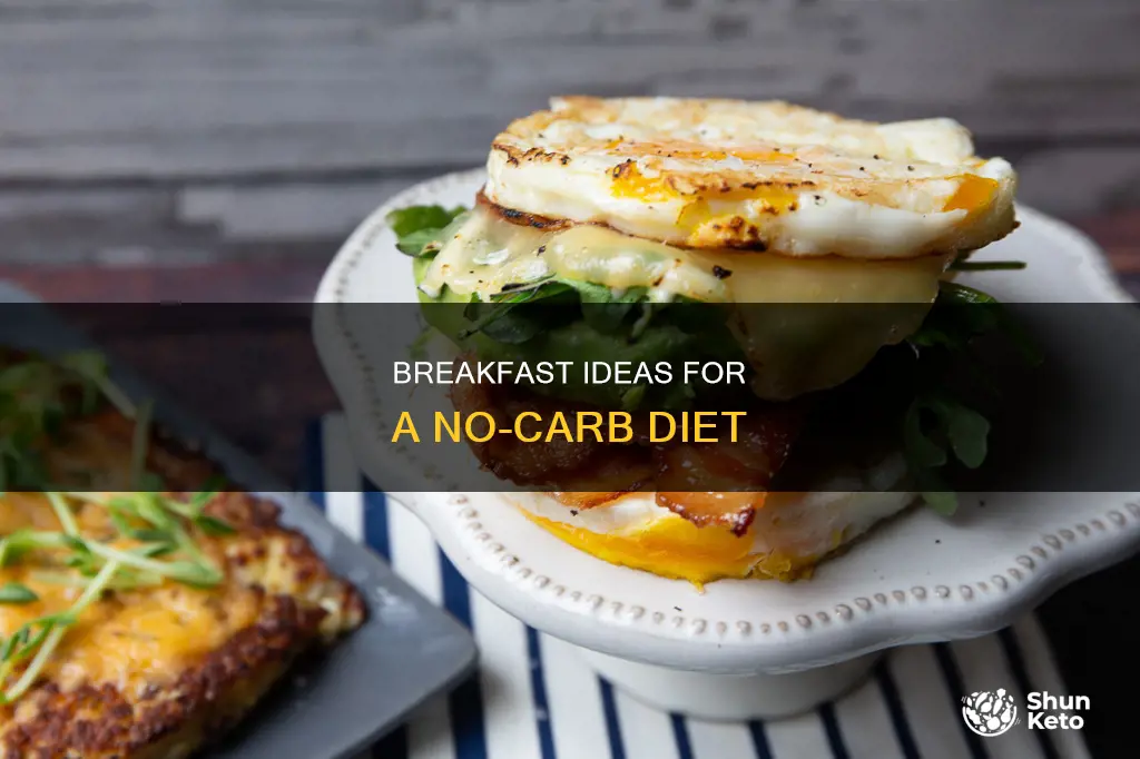 what to have for breakfast on a no carb diet