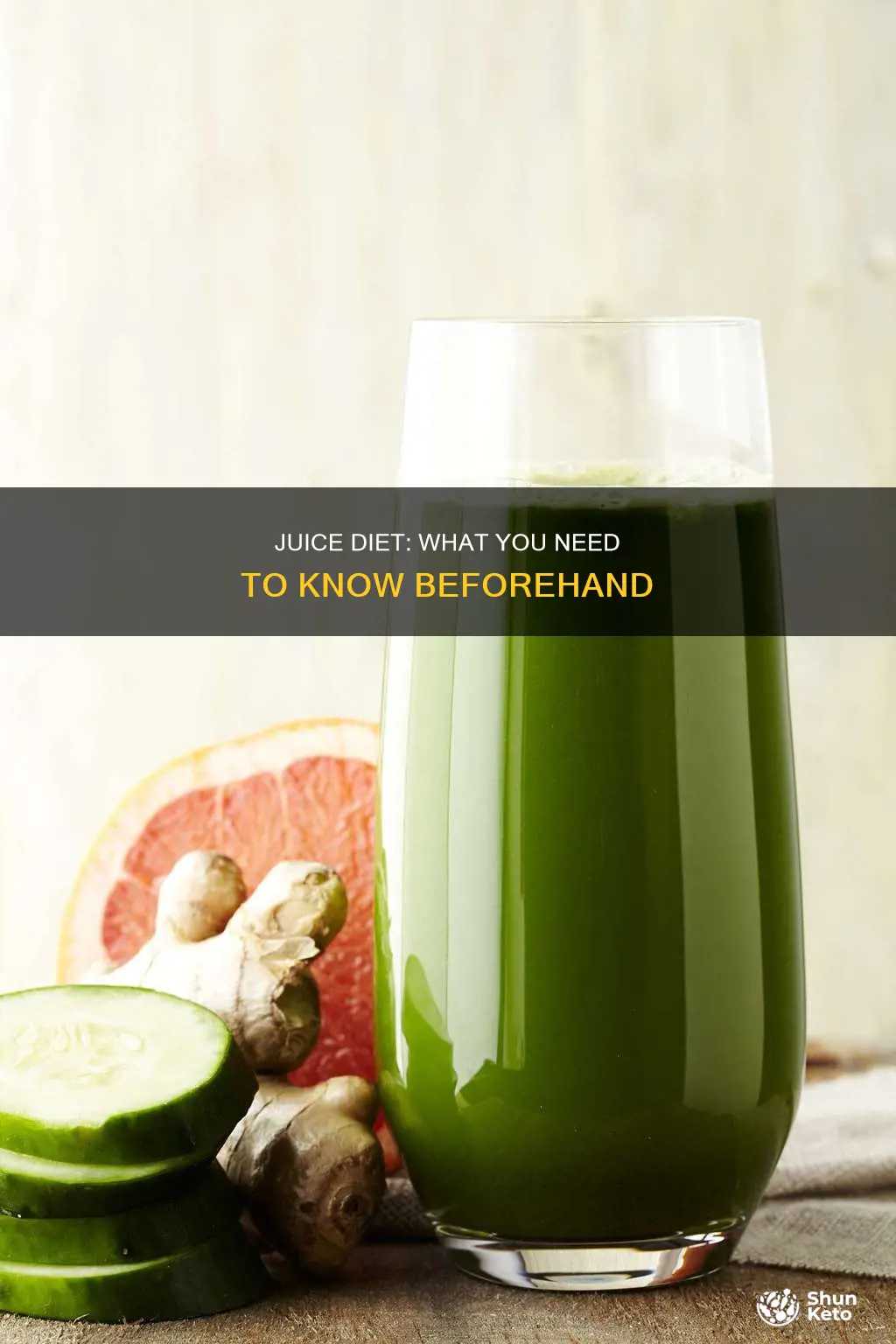 what to know before starting a juice diet
