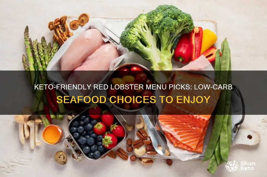 what to order at red lobster on keto diet
